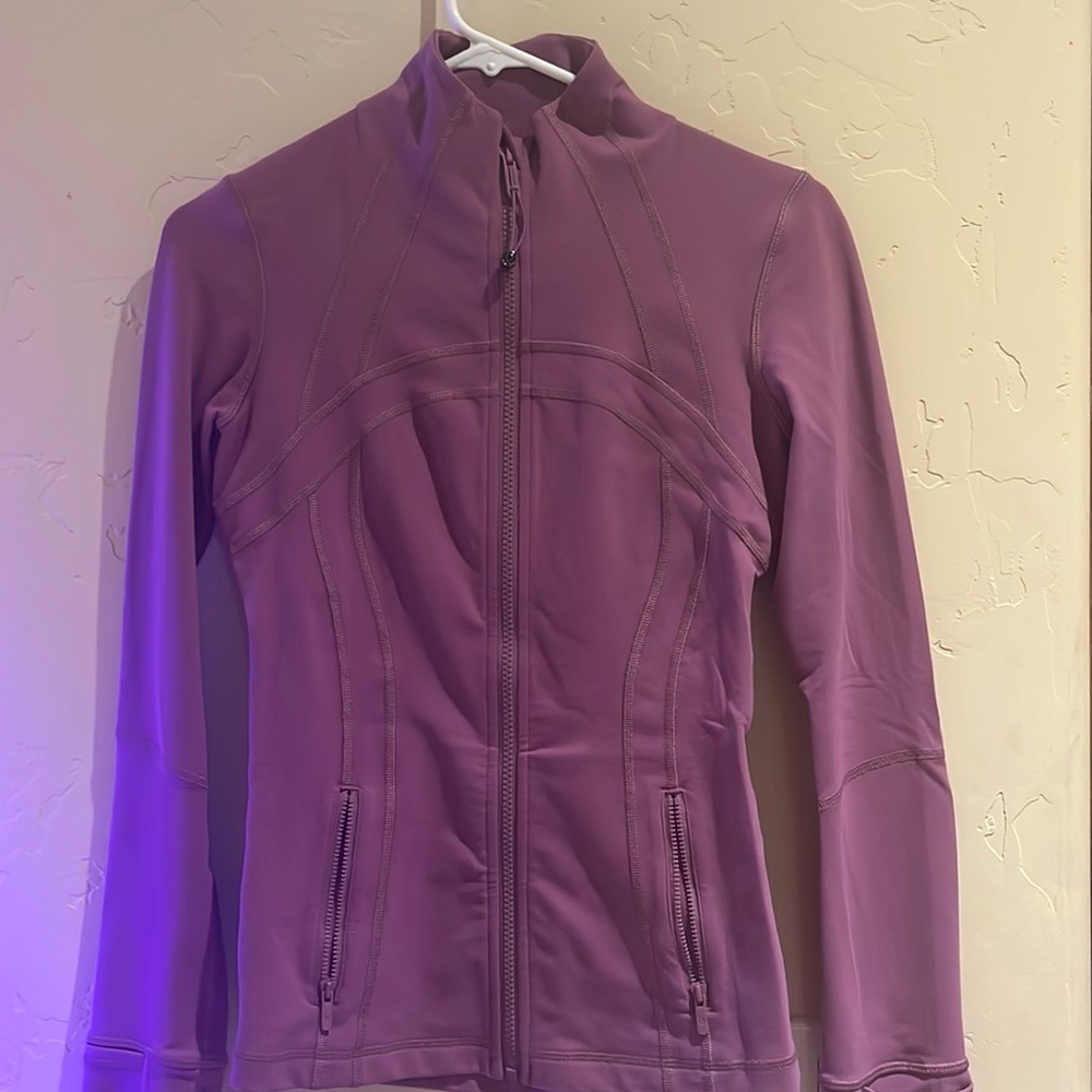 Lululemon define jacket vivid plum